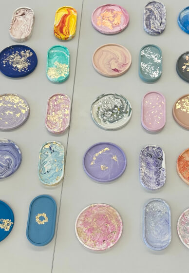 Eco Resin Trinket Dish / Home Accessories Workshop