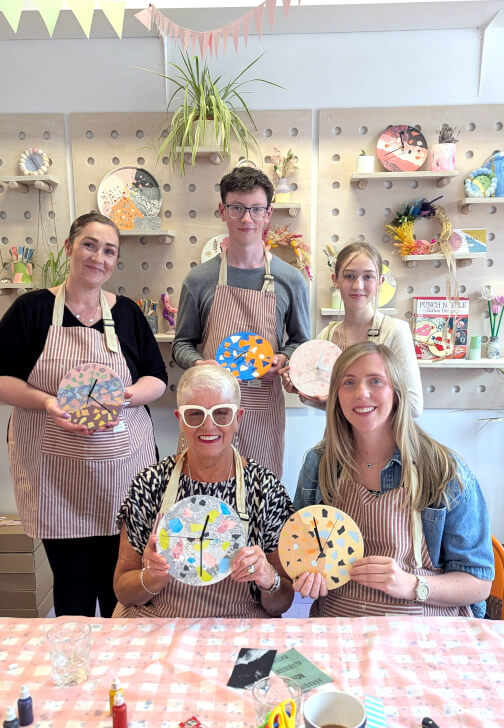 Eco-Resin Workshop: Pressed Flowers Clock