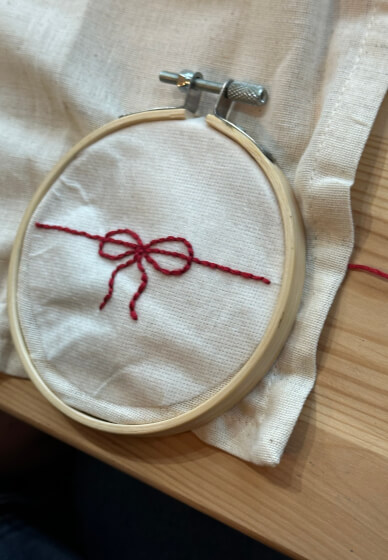 Embroider Your Own Linen Napkin Set – a Stitching Workshop