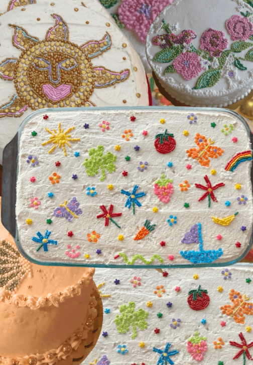 Embroidery Style Cake Decorating Workshop