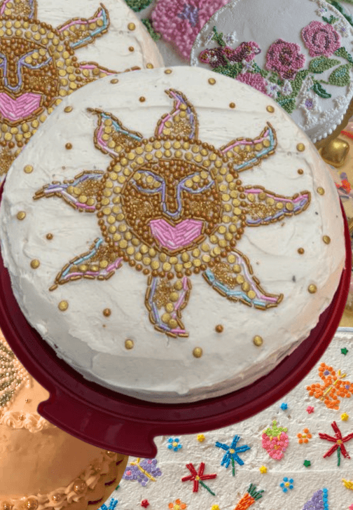 Embroidery Style Cake Decorating Workshop