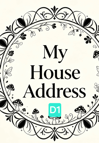 Engraved Slate House Name / Number