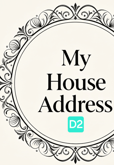 Engraved Slate House Name / Number