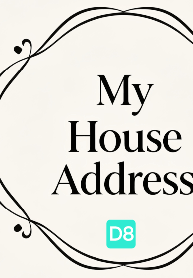 Engraved Slate House Name / Number