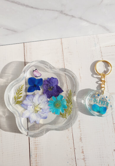 Epoxy Resin Flower Coaster / Tray Workshop