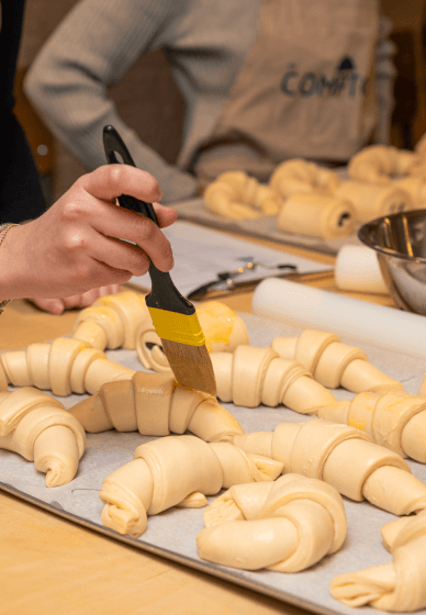 Evening Almond Croissant Baking Class