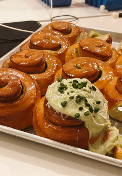 Evening Bun Baking Class