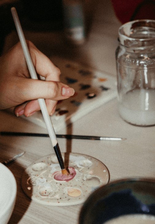 Evening Pottery Painting Workshop