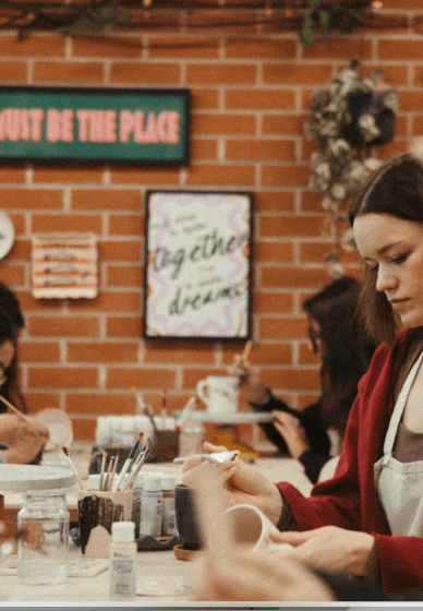 Evening Pottery Painting Workshop