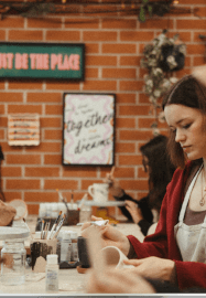 Evening Pottery Painting Workshop