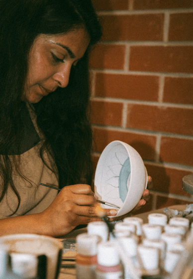 Evening Pottery Painting Workshop