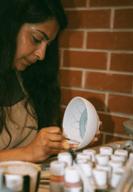 Evening Pottery Painting Workshop