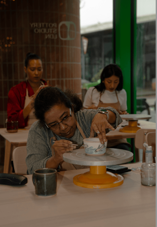 Evening Pottery Painting Workshop