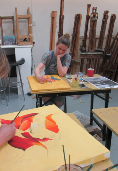 Evening Sip and Paint Class