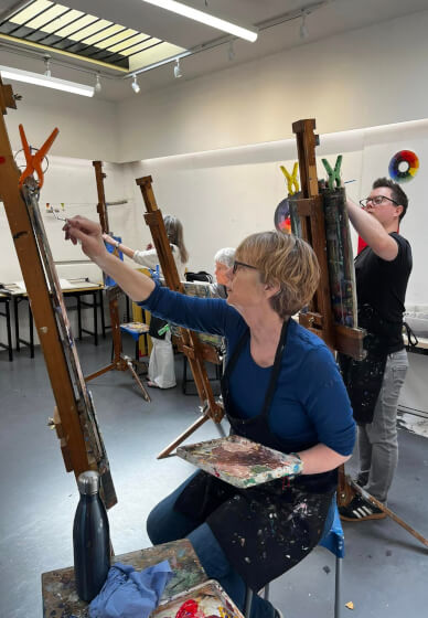 Evening Sip and Paint Class