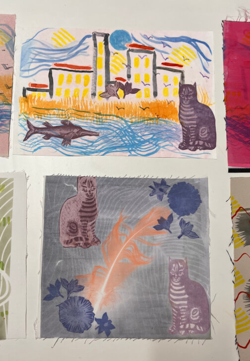 Experimental Textile Dyeing Workshop: Paint with Sublimation Inks