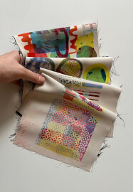 Experimental Textile Dyeing Workshop: Paint with Sublimation Inks