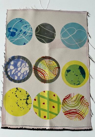 Experimental Textile Dyeing Workshop: Paint with Sublimation Inks