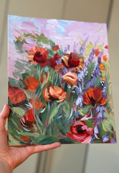 Expressive Floral Painting Workshop