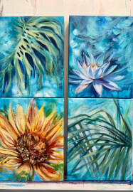 Expressive Floral Painting Workshop