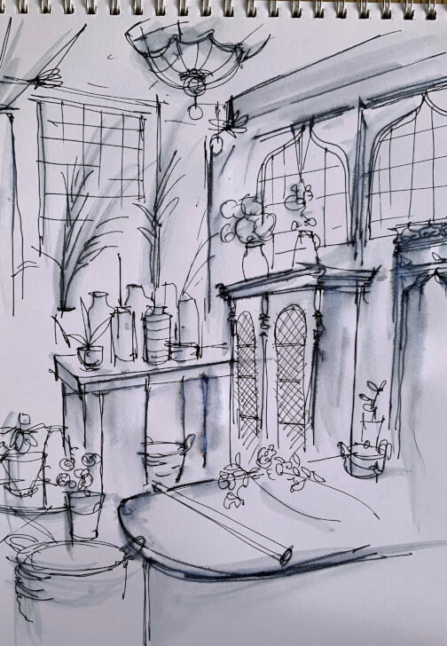 Expressive Interior Sketching Workshop