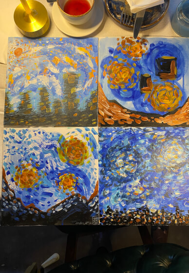 Expressive Rhythmical Painting Class