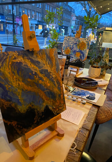Expressive Rhythmical Painting Class