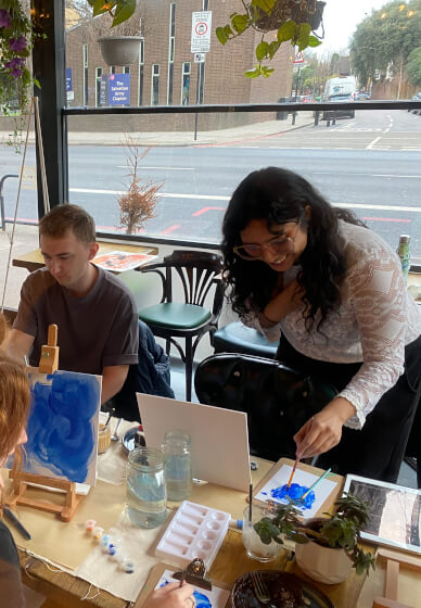 Expressive Rhythmical Painting Class