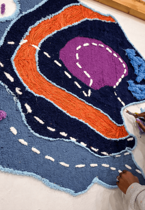 Extra Large Rug Tufting Workshop