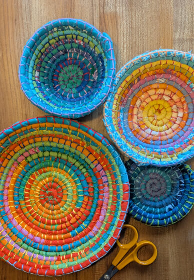 Fabric Scrap Bowl Workshop