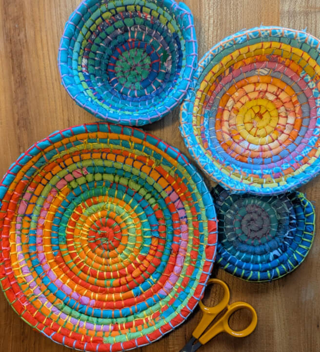 Fabric Scrap Bowl Workshop