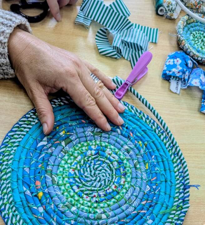 Fabric Scrap Bowl Workshop