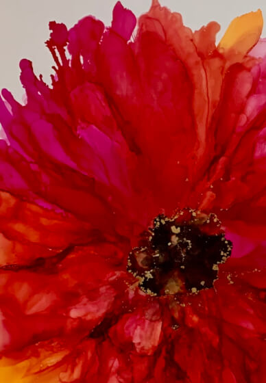 Fabulous Floral Alcohol Ink Workshop