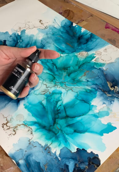 Fabulous Floral Alcohol Ink Workshop