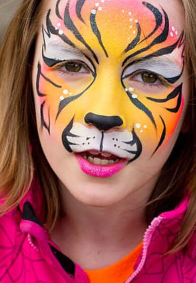 Face Painting for Kids: Paint a Tiger Face, Online class & kit