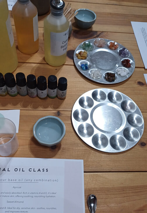 Facial Oil Making Workshop
