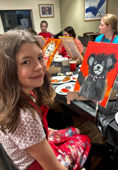 Family Brush Party - Aylesbury