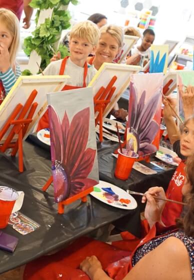 Family Brush Party - Eversley