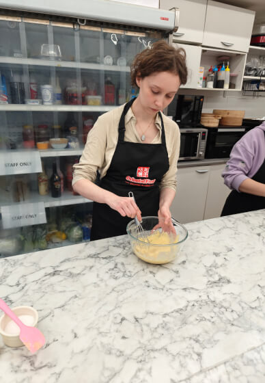 Family Bubble Tea Cake Making Class