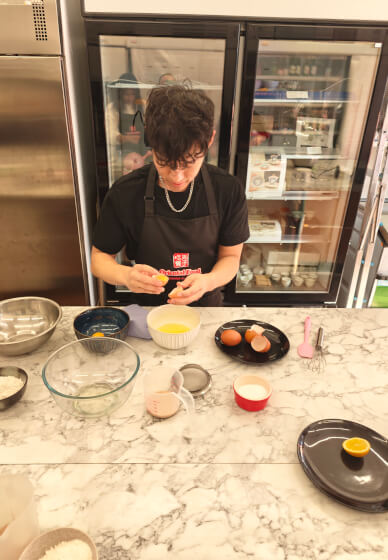 Family Bubble Tea Cake Making Class