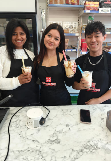 Family Bubble Tea Cake Making Class