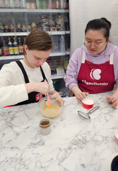 Family Bubble Tea Cake Making Class