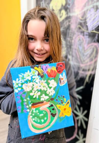 Family Canvas Painting Class for All Ages