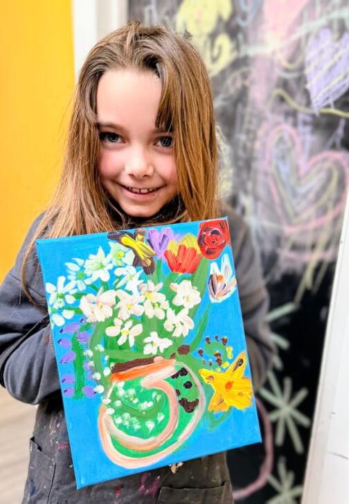 Family Canvas Painting Class for All Ages