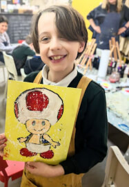 Family Canvas Painting Class for All Ages