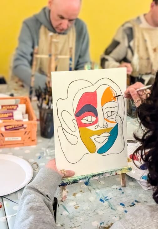 Family Canvas Painting Class for All Ages