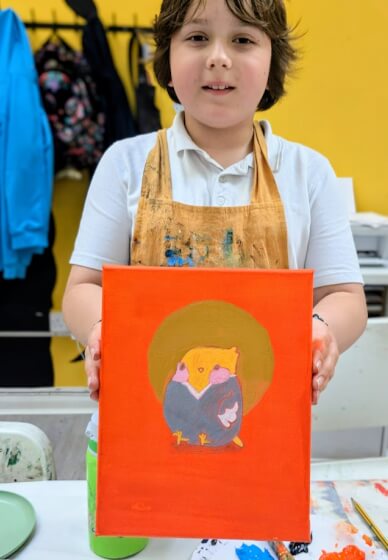 Family Canvas Painting Class for All Ages
