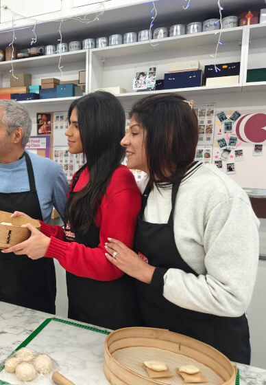 Family DimSum Class: Make Bao, Steamed and Pan-Fried Buns Together