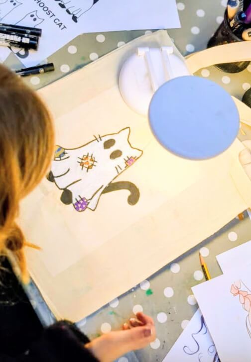 Family-Friendly Halloween Art Workshop