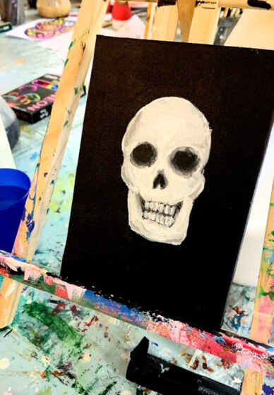 Family-Friendly Halloween Art Workshop